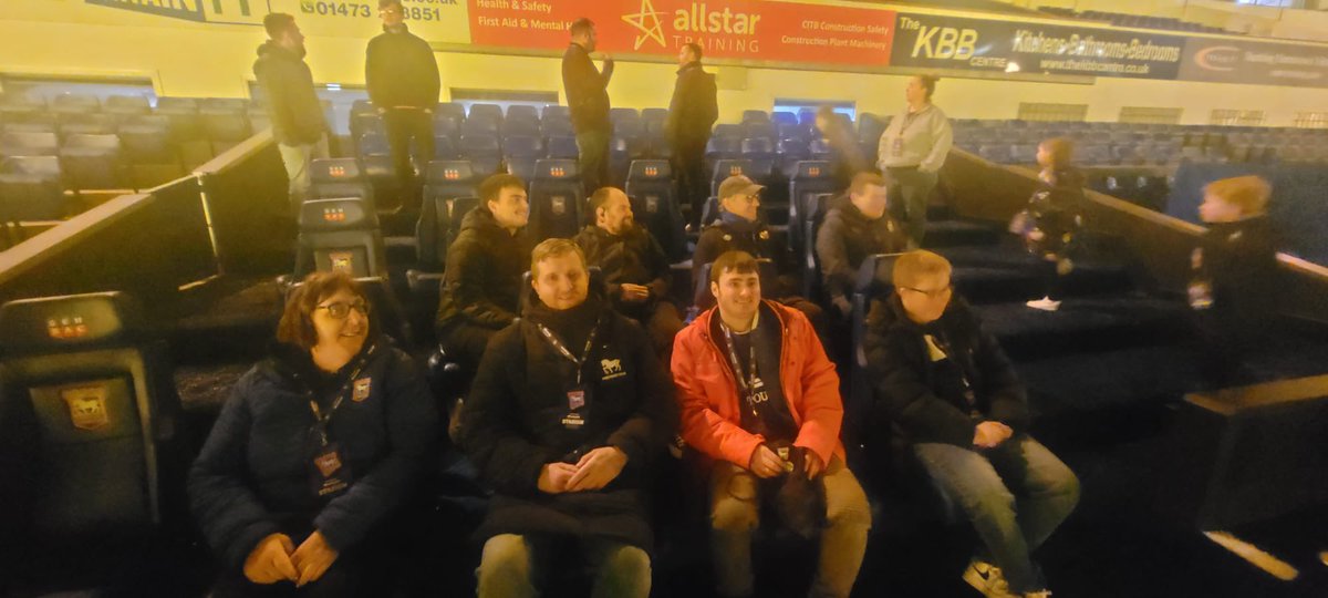 Thank you to <a href="/IpswichTown/">Ipswich Town</a> Football Club for the amazing accessibility tour that our football mad service users attended! 

They absolutely loved getting to see the behind the scenes of their favourite football team