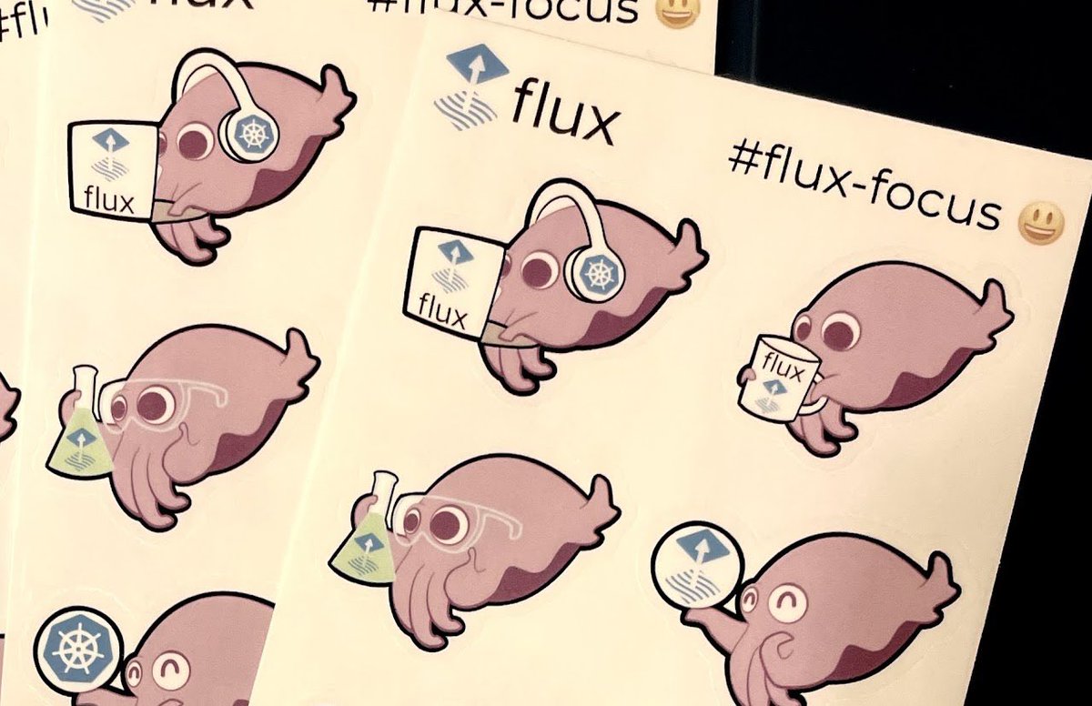 Join us next week at #KubeCon Paris! Talks! Booth! &amp; Bespoke <a href="/fluxcd/">Flux Project</a> stickers 😻