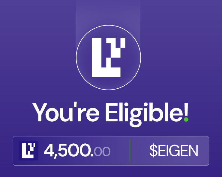 🪂 $EIGEN airdrop çok yakında !

🔹Maliyet ÜCRETSİZ 
🔹Süre: 5 dakika 
🔹Potansiyel: $9,000

Adım adım #Airdrop rehberi için🧵👇 $BLOCK