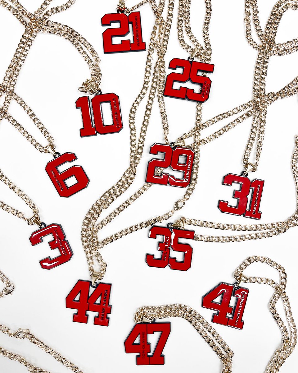 Each ballpark tour ticket at #TruistPark now comes with a commemorative @Braves Retired Number chain! Visit braves.com/tours for a full schedule of the chain giveaways 🔥