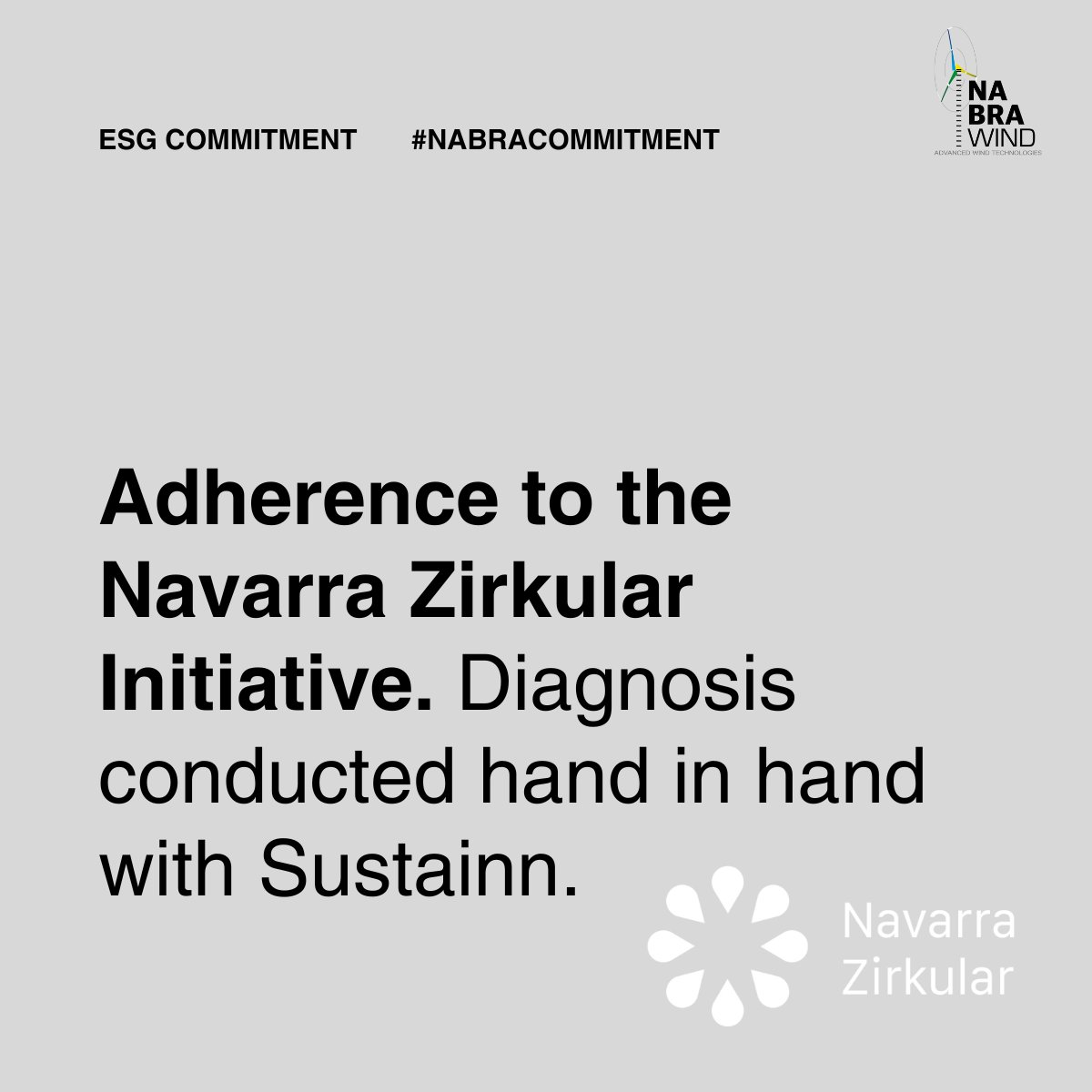 Recently, we have undergone the diagnosis with Sustainn, and we are now a company affiliated with Navarra Zirkular. 👌🏻

#NabraCommitment #NavarraZirkular #ESG #economicacircular
