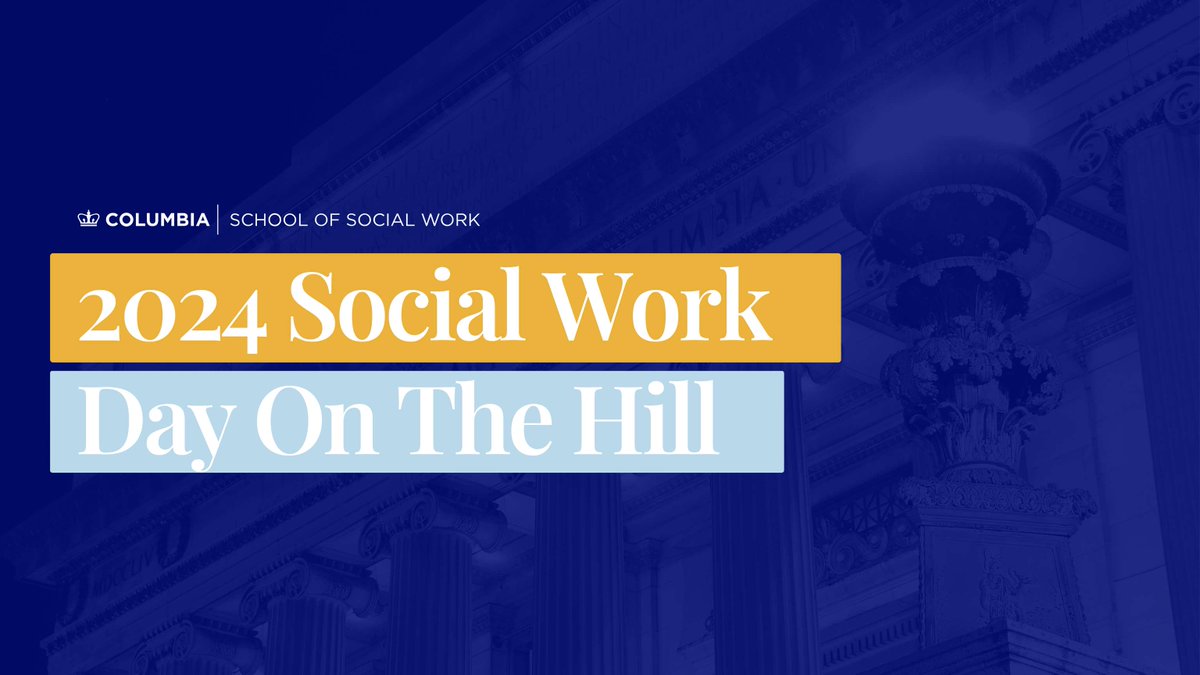 ColumbiaSSW's tweet image. Congratulations to #MSW students Jasmine Dearman and Neil Purohit, who have been invited to this year’s Social Work Day on the Hill! Presenting on the Young Social Workers Speak panel, the #CSSW students will attempt to answer the question: Can Social Workers Help Save Democracy?
