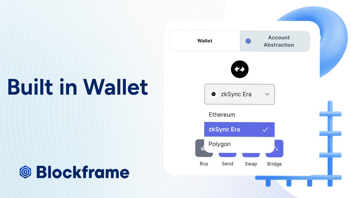On Blockframe you get the best of both worlds: you do not need to worry about external wallets if you're signing in with @Google, @Twitter or @Discord. You can always export your private key at any time.