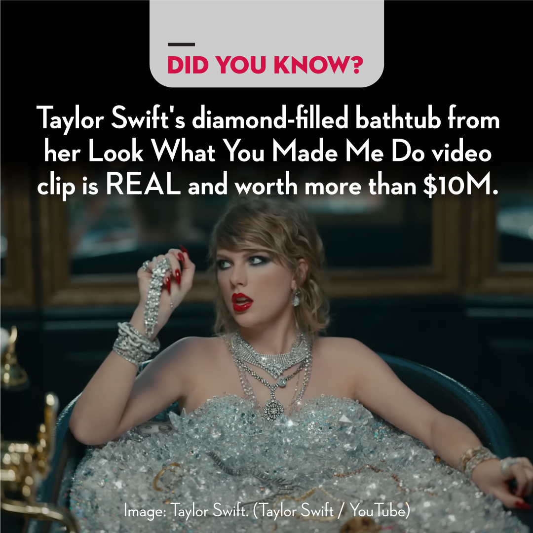 Look what we made her do! 💎 Did you know?