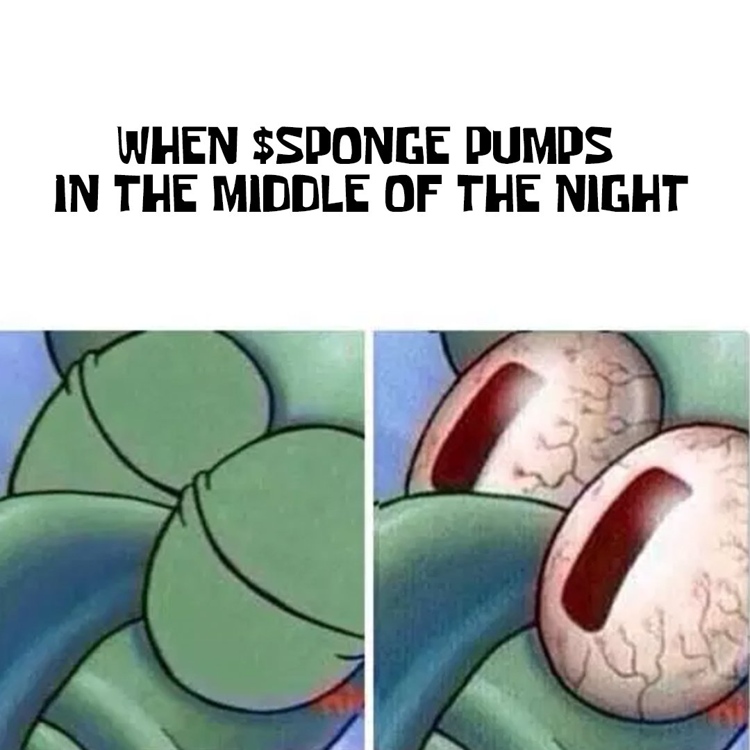 spongeoneth's tweet image. 🧽 It be like that with $SPONGE sometimes...🧽🚀🌊

#SpongeV2 #Crypto #Bullish #100x