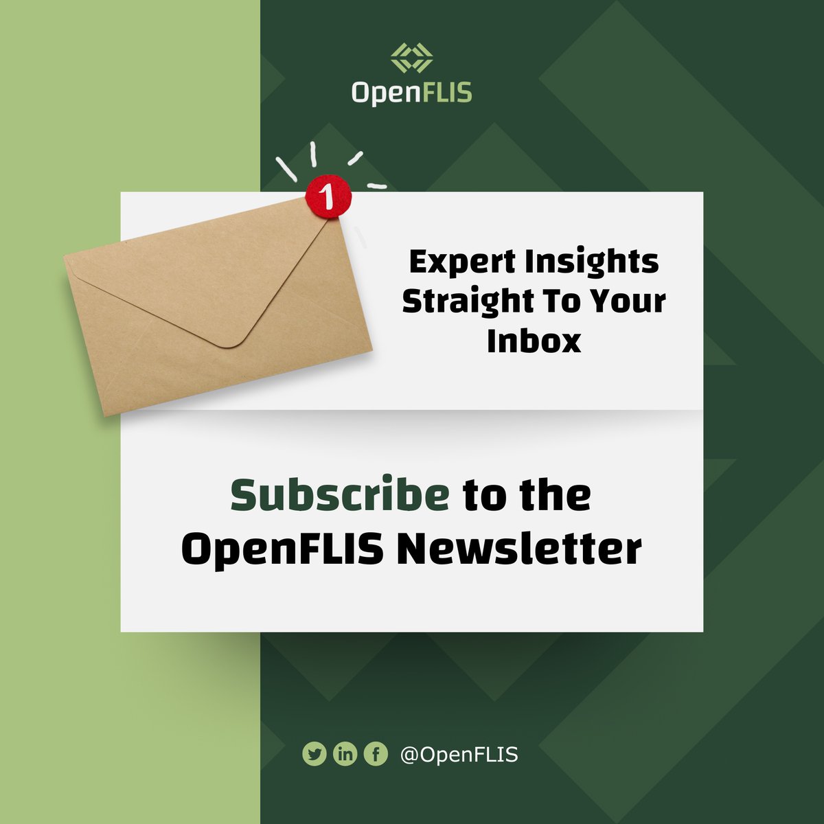 📣 Be the First to Know: Don't miss out on important updates, product releases, and special offers from OpenFLIS. 

💌 Join the OpenFLIS Community.

Enter your email address and click on the 'Get Early Access' Link at seller.OpenFLIS.com.

#Newsletter
