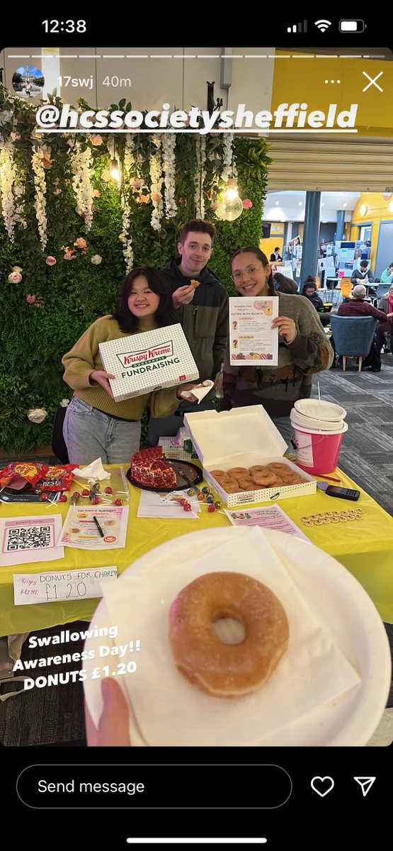 HCS Society UoS tweet media