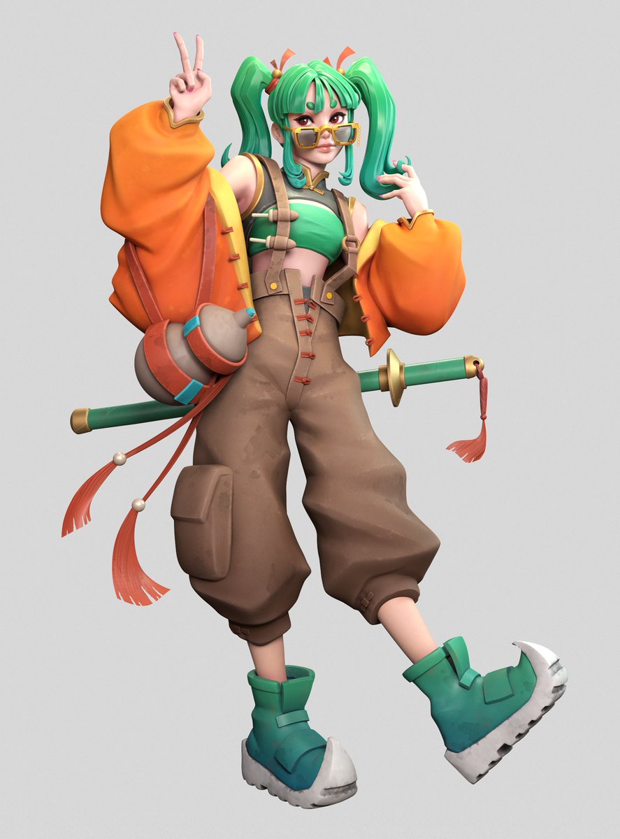 Hi i been gone for awhile but a recent project i been working on!! 😮😮
Lovely concept by Yishu Ci on artstation!