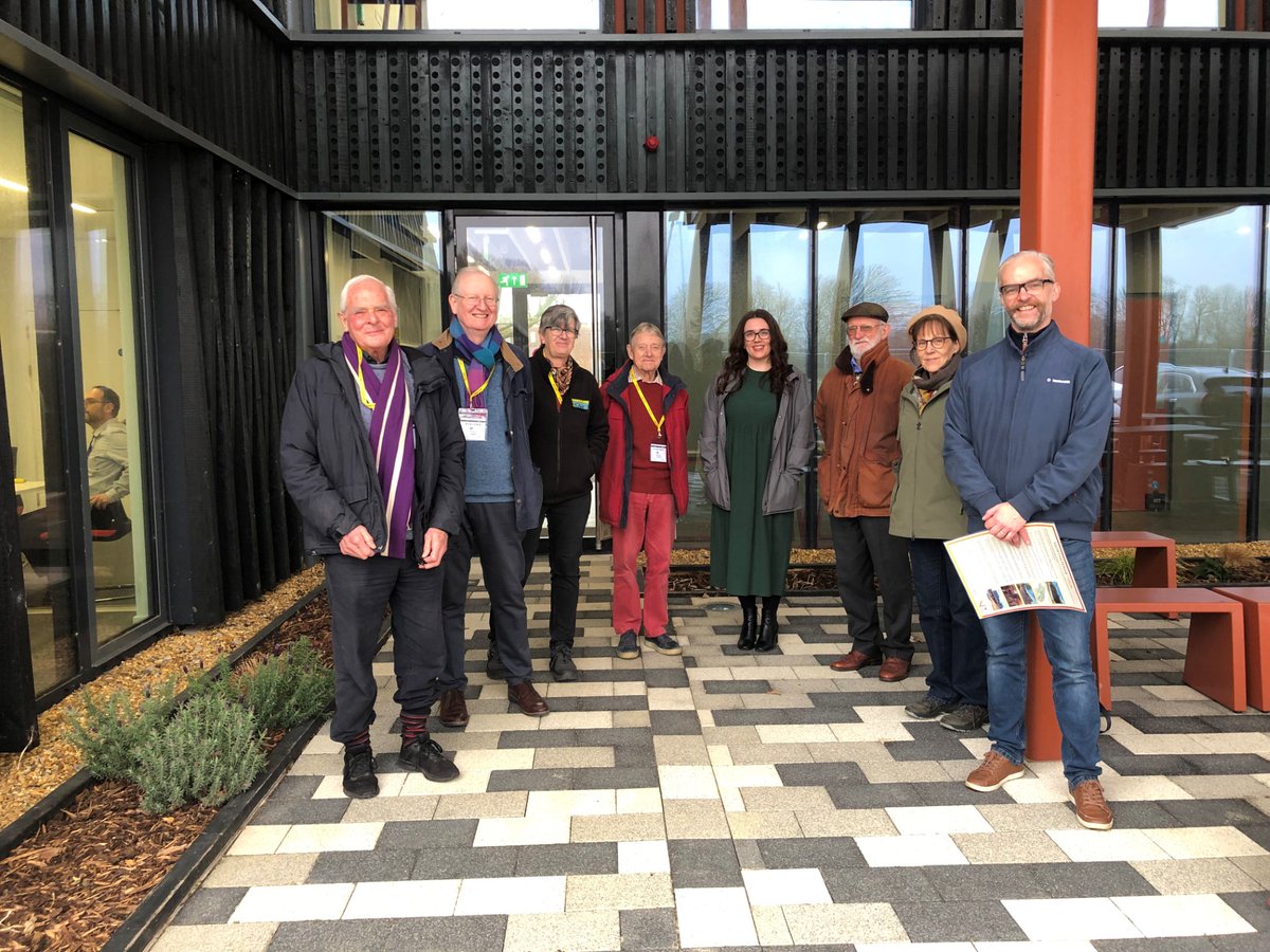 This week, @HomesEngland hosted members of @cppf_pc in Northstowe. It was great to share more about the lakes, green spaces, and active travel options, as well as the biodiversity net gain targets for the emerging town. Thanks to the team for coming along! 📷