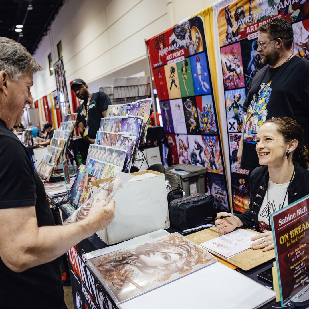 Of all the amazing comic creators at MEGACON Orlando 2024, who made the most memorable moment?

#MEGACONOrlando2024 #MCO24 #Fandom #Orlando #Florida #OrlandoFL #comics #comiccreators