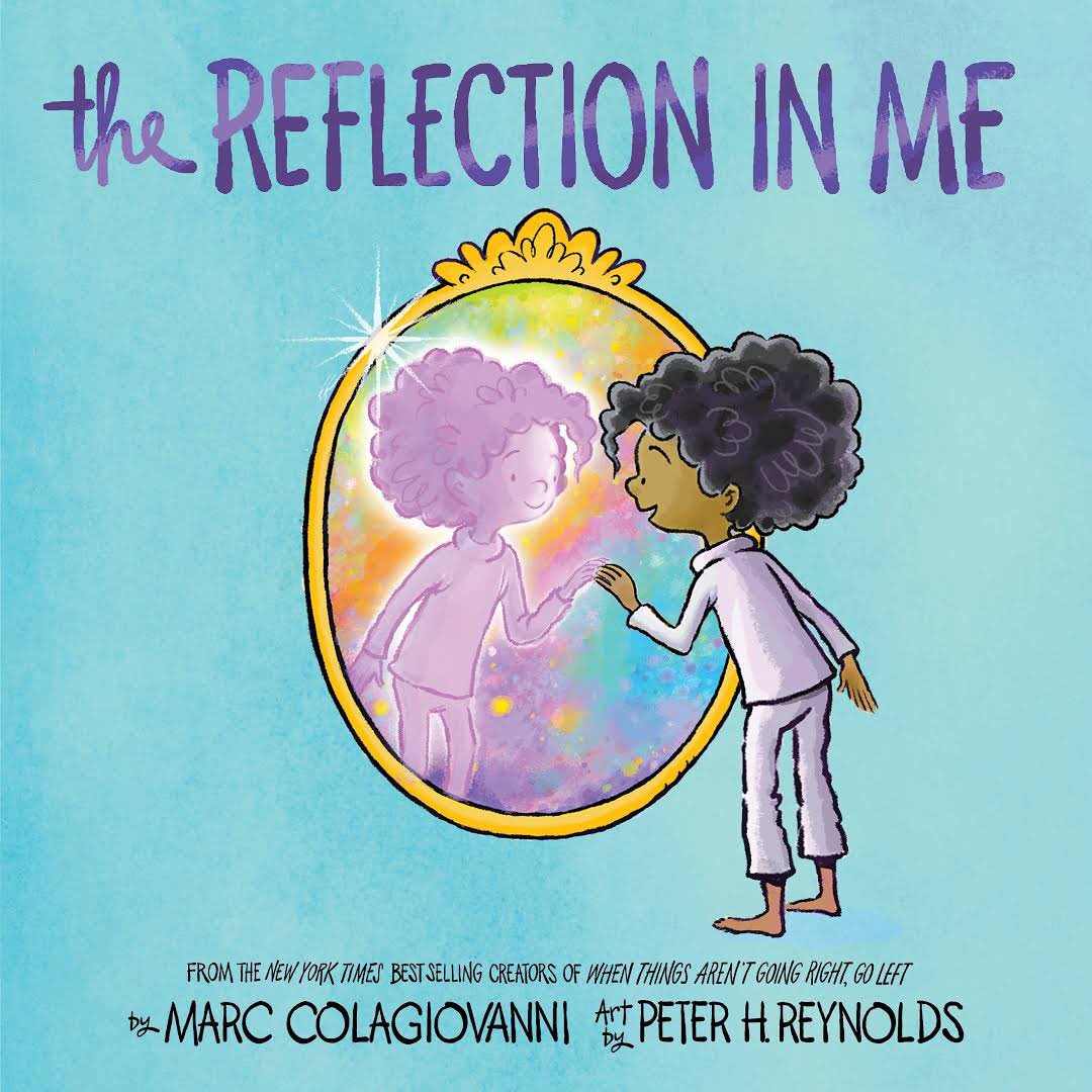 Exciting News! @MarcCola3 and @peterhreynolds’ The Reflection in Me book is out now! Based on the original animation produced by FableVision Studios, the book takes readers on a journey of empowerment and self-love. Check it out now! bit.ly/3wIcqWn @Scholastic