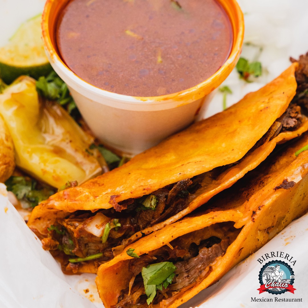 Elevate your taco game with our mouthwatering Birria Tacos!🌮 #Birria #Tacos
#ChaliosTexas | #FortWorthFood | #FortWorthFoodie | #BestofFortWorth | #DFWEats