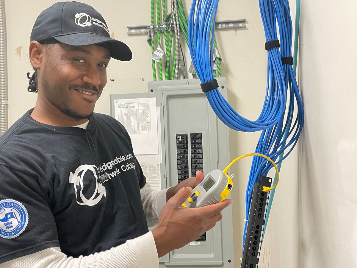 bridgecable's tweet image. #Networktesting is a key part of the #networkcabling job, as you always want to make sure there are no issues 🤝bridgecable.com/services/

#cabletester #networktester #cabletesting #test #networkcablingservices #smallbusiness #localcompany