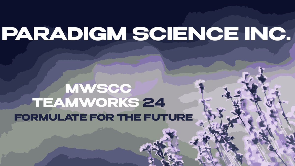 ParadigmScience's tweet image. Are you attending the MWSCC Teamworks Event? 

Visit Booth #115 next Tuesday and spend your time with Paradigm. 

Let’s formulate for the future together. 

For information about our product portfolio visit our website at :
ParadigmScience.com