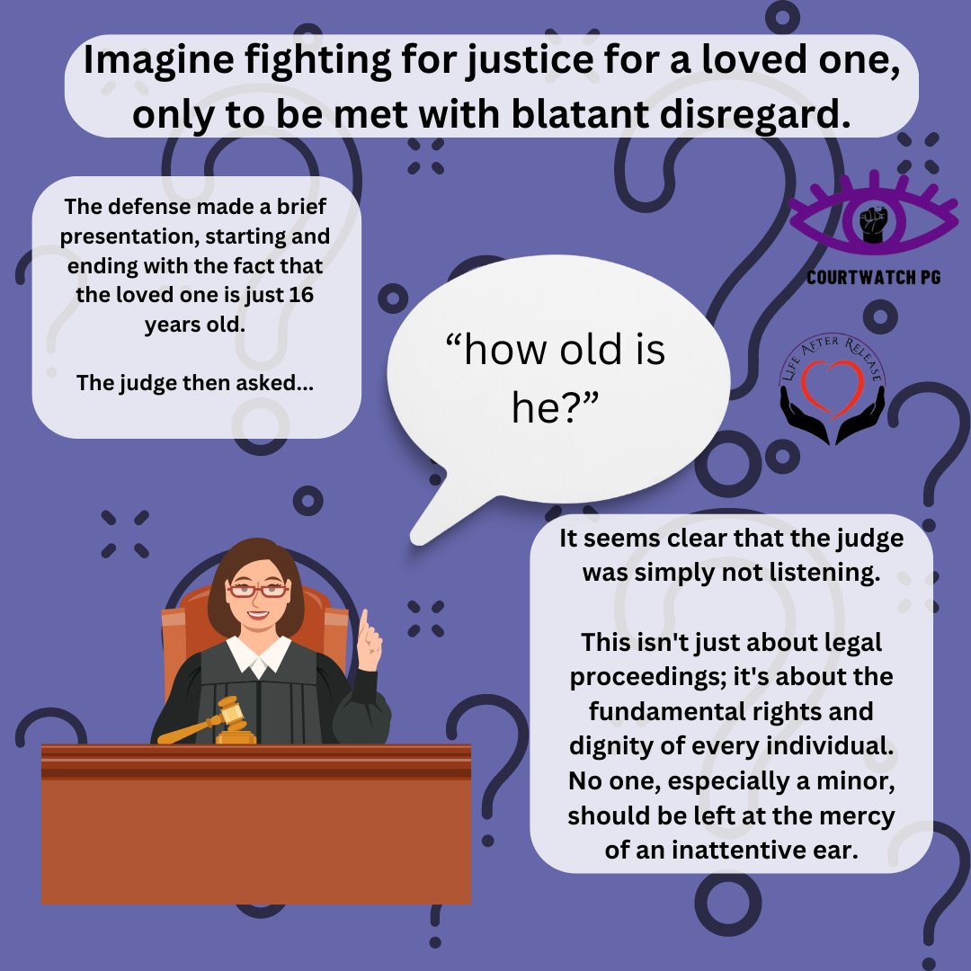 👂 Justice requires more than just presence; it demands attentive ears and empathetic hearts. It's time for our courts to truly listen, for in their hands lie the futures of our youth. #HearTheCallForJustice #ListenWithEmpathy 🕊️⚖️