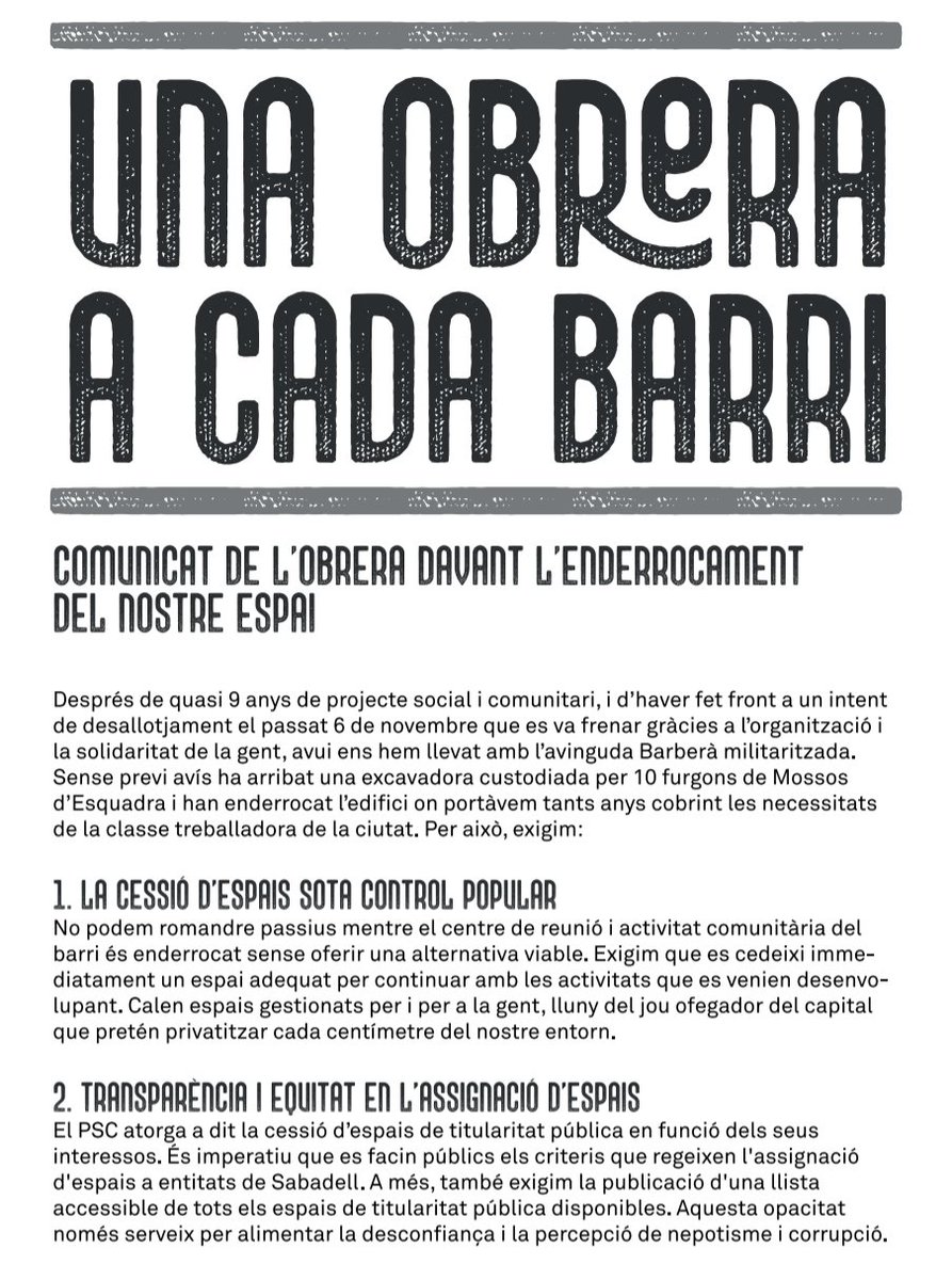 L'Obrera tweet media