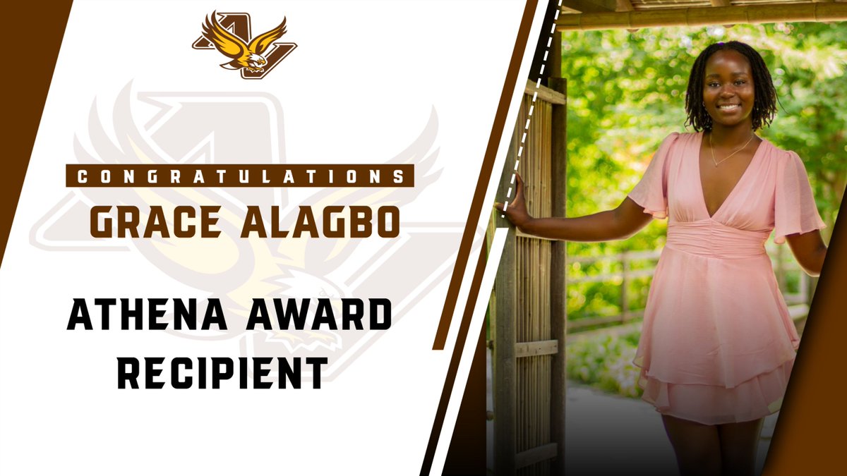 Congratulations to Grace Alagbo for being named the 2023-24 Apple Valley HS Athena Award recipient.