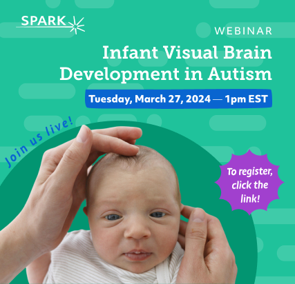 Annnnnd it's March already?! 😅 Join us for this month's webinar— 📌 Infant Visual Brain Development in Autism 📌 Tuesday, March 27th — 1:00pm EST 🔗 Register via zoom: bit.ly/3ViBu0i 🔗 RSVP via Facebook Live: fb.me/e/4j50wdXSK