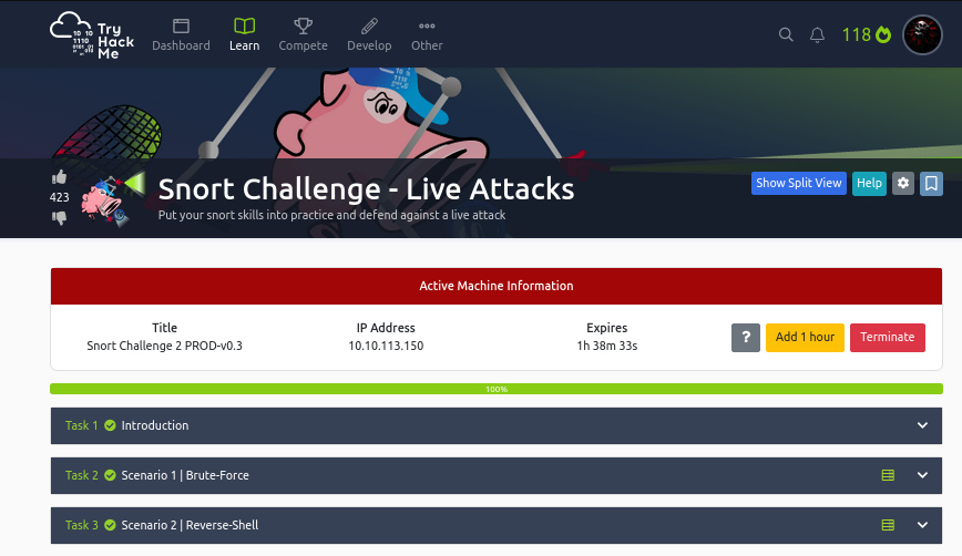 bibek____thapa's tweet photo. Snort Challenge - Live Attacks - I have just completed this room! Check it out: https://t.co/PSqZKugdUx #tryhackme #Snort #TrafficAnalysis #Intrusion #Detection #Pcap #Snort2 #IDS #IPS #snortchallenges2 via @tryhackme
this was real-world scenario I loved it. https://t.co/gwKye3YUcM