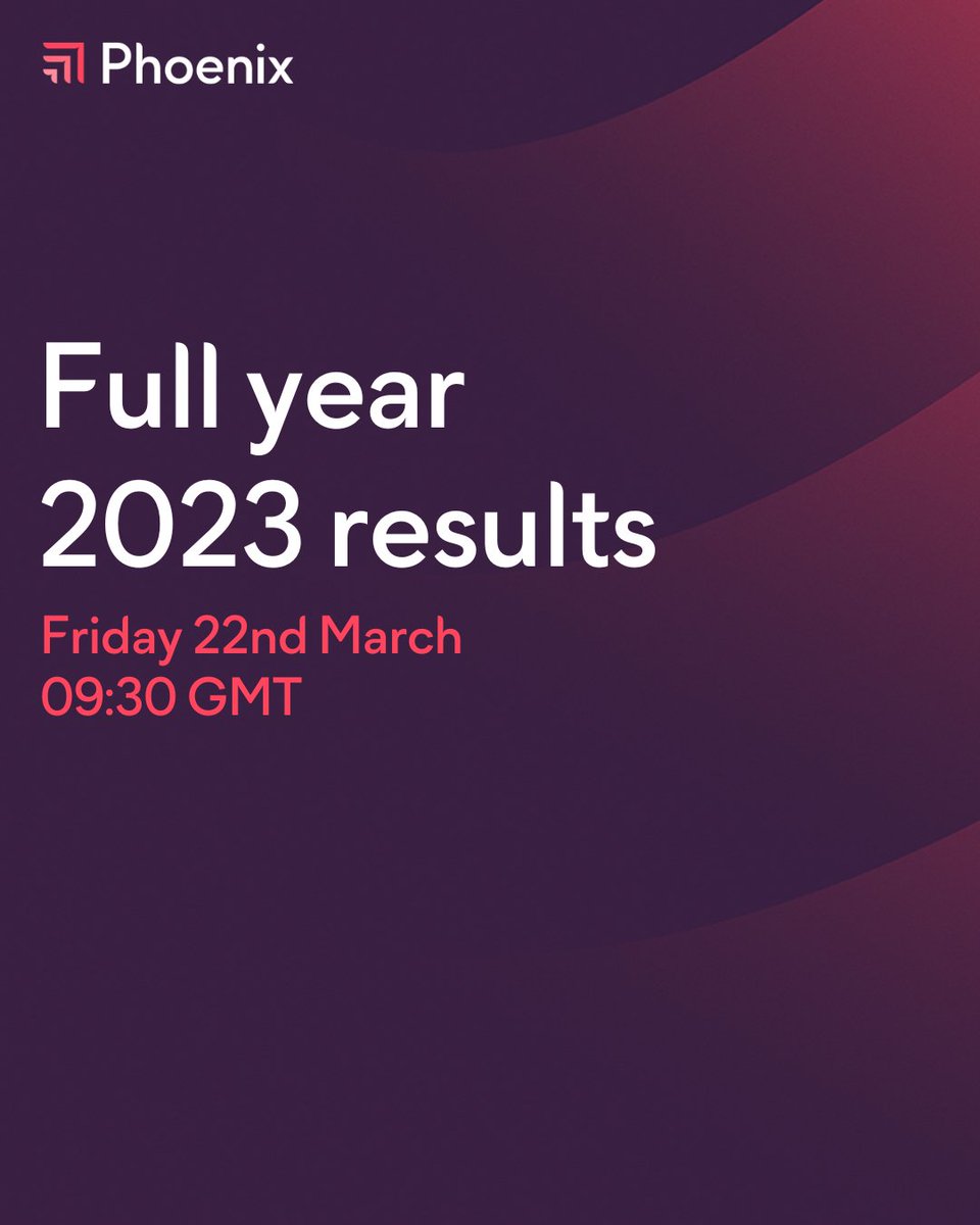 We will be presenting our full year 2023 results on Friday 22nd March 2024. The event will be streamed live via a webinar, from 09:30 to 11:00 (GMT). Register here: storm-virtual-uk.zoom.us/webinar/regist…