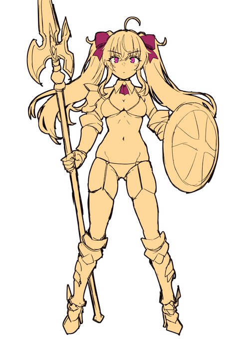 らくがきビキニアーマーリオン 