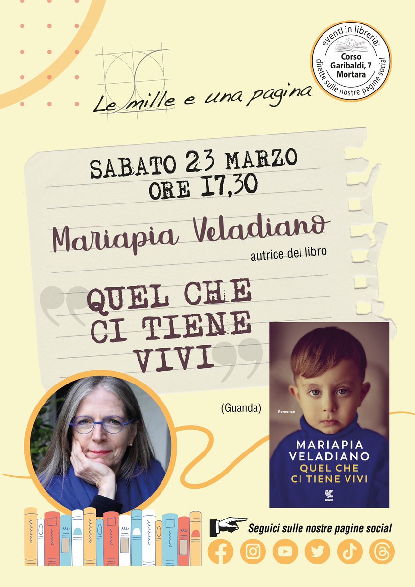 #milleeunapagina #mariapiaveladiano @GuandaEditore