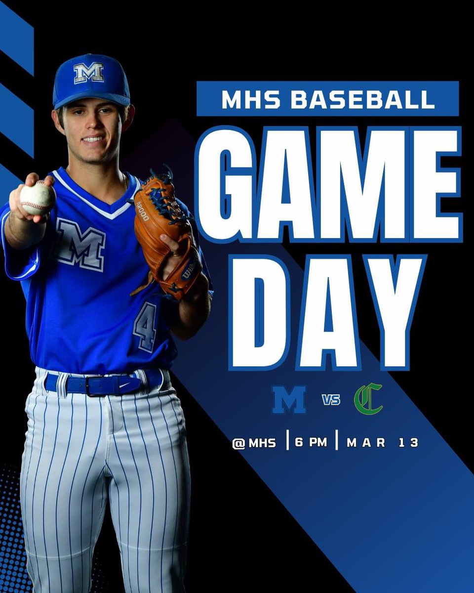 Back at it today vs Knoxville Catholic! 6:00 start! Come out and see MHS Alum @_Matt_Bowers_ throw out the first pitch! #StackTheDays #ISEE #SeasTheDay