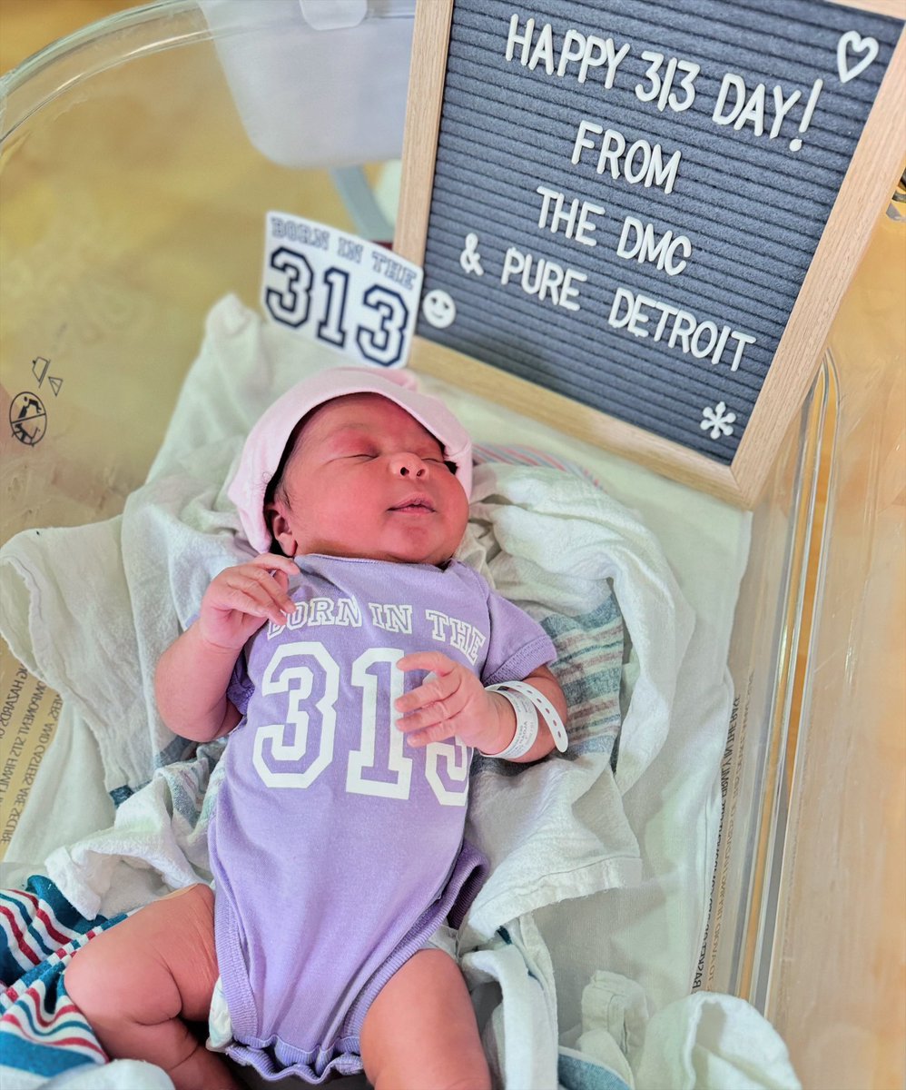 PureDetroit313's tweet photo. Welcome to the world, Baby Halani! (8.25lbs / 20.5โ) 3/13/24 #Borninthe313 #313Day #puredetroit #puredetroit313 #DMCLove https://t.co/C0TvRMUg33