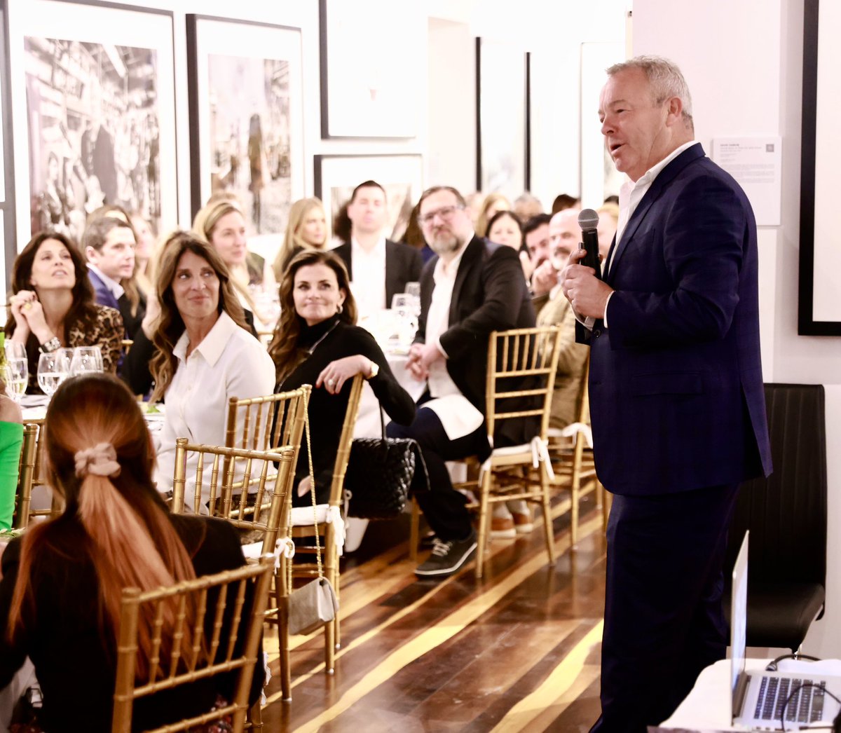 A fantastic evening last night in New York at @Sorrel_Sky Gallery with @davidyarrow and @shanan_campbell raising funds for @tusk_org Massive thank you to David Yarrow for generously donating his iconic images for conservation and helping us to raise well over $200k!