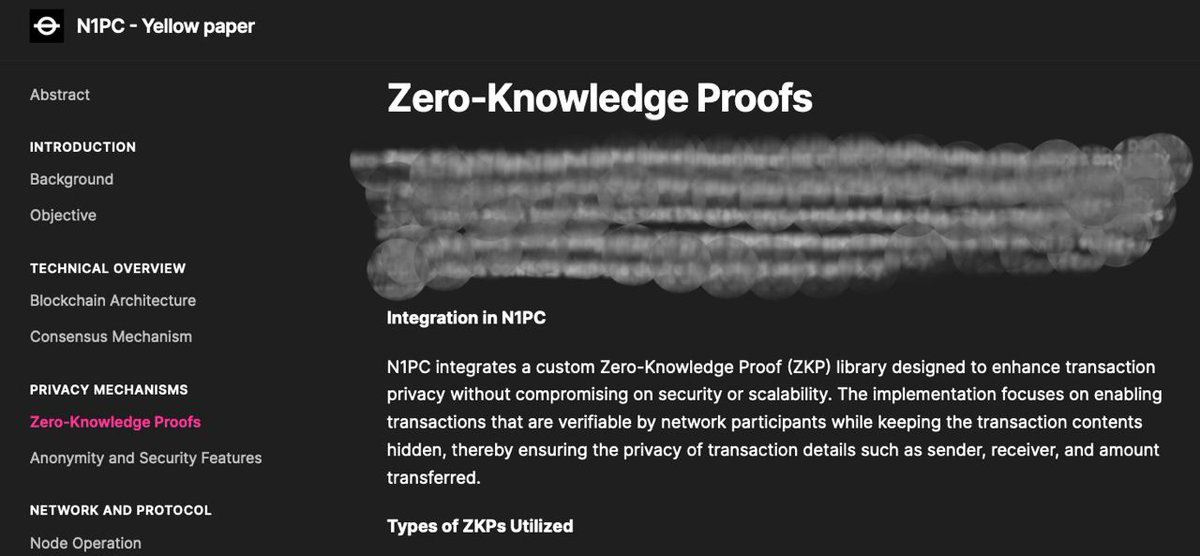 NoOne Privacy Chain - N1PC 
  ✅   Testnet
  ✅   Nodes
  ✅   Validators
  ✅   Test wallet
  👉   Yellowpaper next!

Be part of the revolution

More to follow!! 🔥

#N1PC #NoOne #PrivacyChain #ZPK #Anonymous
t.me/NoOnePortal
