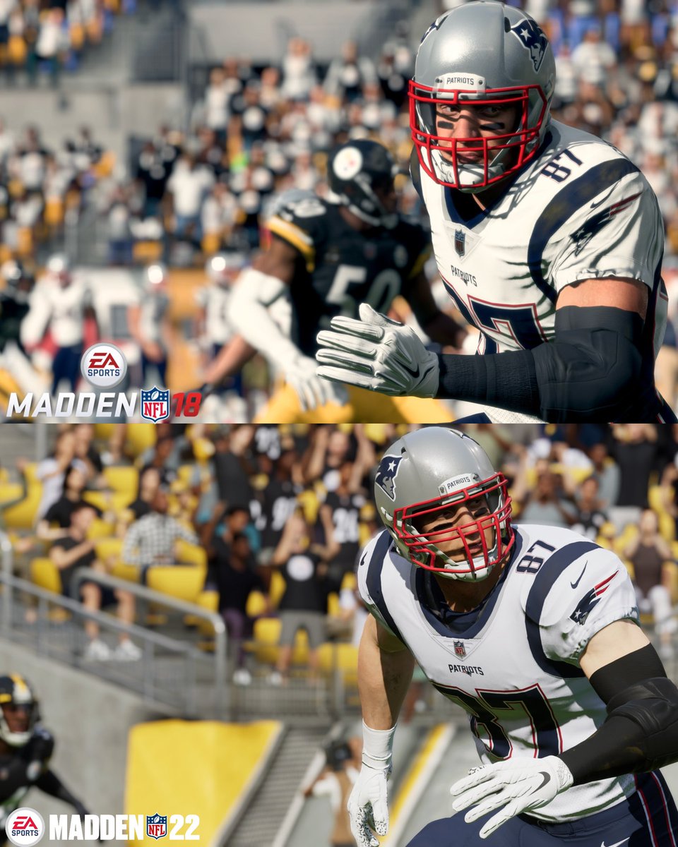 Madden 18 vs Madden 22

(Ben Roethlisberger and Rob Gronkowski’s last appearance in Madden. With 22 there was no true upgrade from 21. Madden 18 can go toe to toe with any next gen Madden game) 

#Madden18 #Madden22 #Madden25