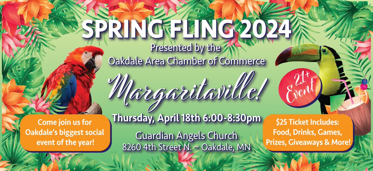 Guess Spring is already here but lets officially welcome spring with our annual Spring Fling! Join us on April 18th.
Register here: bit.ly/3Tjzke6