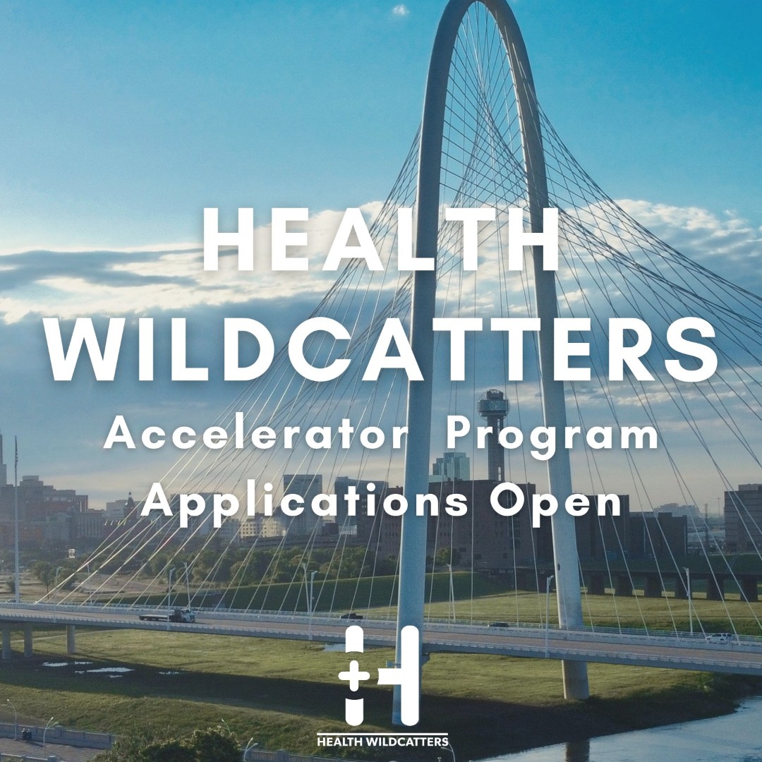 Ready to take your healthcare startup to the next level? Applications for the 2024 Health Wildcatters program are open!

Learn more and apply:
healthwildcatters.com/accelerator

#healthinnovation