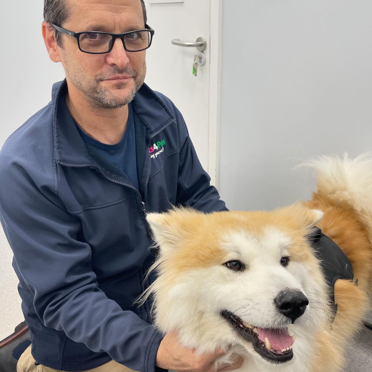 SavingStraysUK's tweet image. It was all smiles today when Freedom visited our uk vet trustee Roger Bralow. Her long term medication is working and soon he will be doing a short video to update everyone. Thank you to everyone who is supporting the Freedom Fund. #freedom #wednesdayupdate #smile