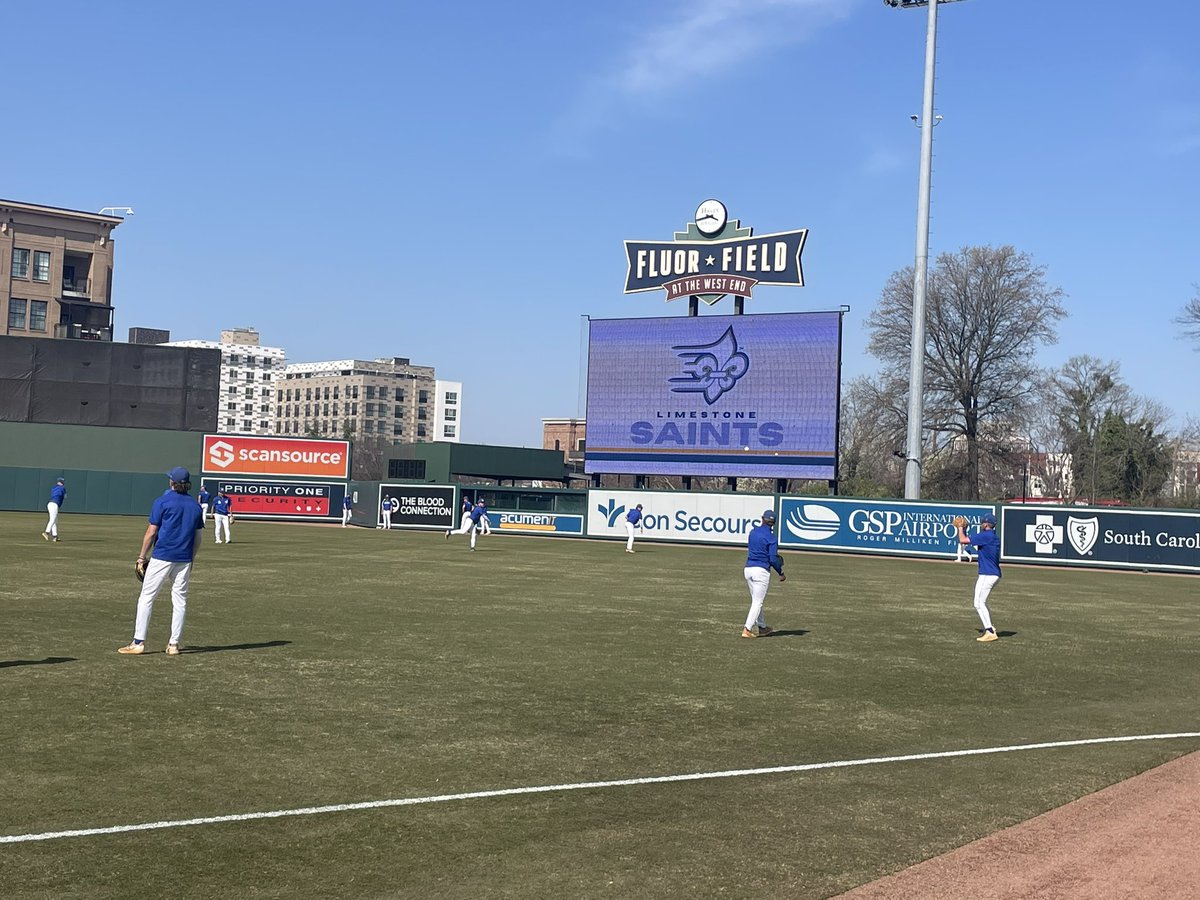 The Saints are in Greenville! #FluorField