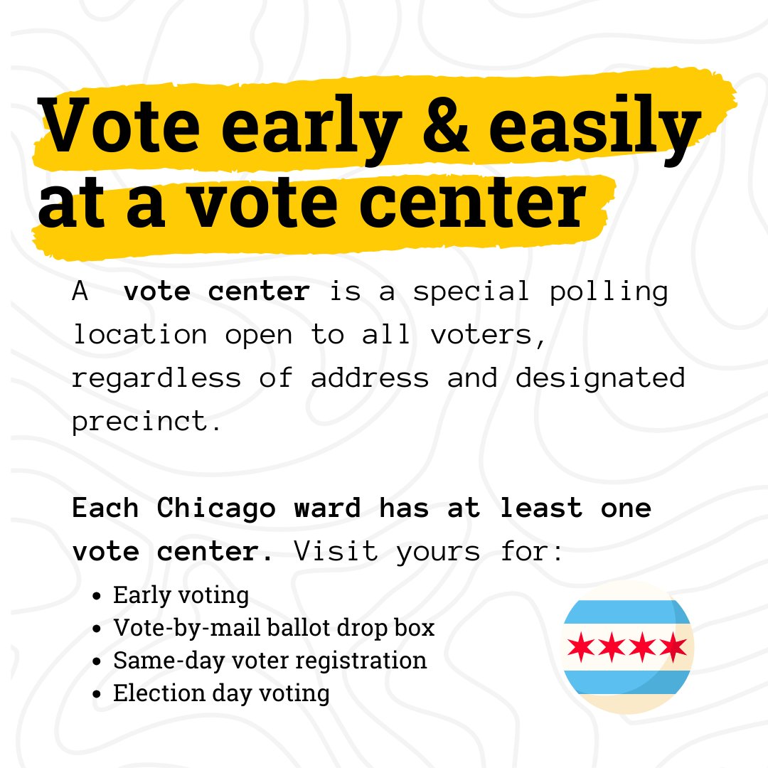 📣 Hey, you! Check out this ✨Crash Course in Voting in the March 19, 2024 Elections (and share it!)✨
➡️Can you vote in this election?
➡️Need to register to vote?
➡️Voting from home in Chicago?
Answers to these questions &amp; more!⬇️
tinyurl.com/Newswire38