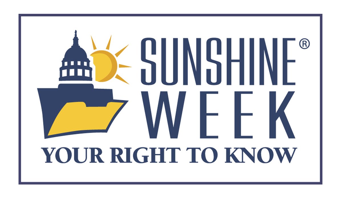 Tune in today at 2 p.m. to Richard Eeds at talk 1260 & 103.7 KTRC for an interview about  #SunshineWeek and its importance to New Mexicans.