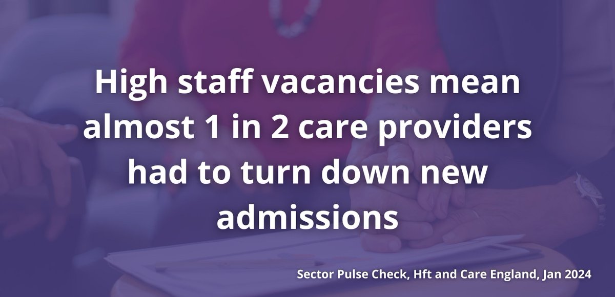 Our members are asking the next Govt to prioritise a long-term workforce plan and sustainable funding for #SocialCare, so providers don't have to turn down those who need care.