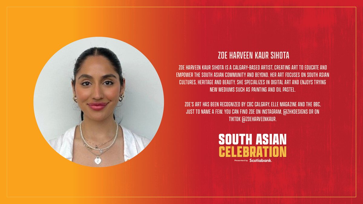 We’re so proud to introduce our inaugural South Asian Celebration logo, designed by local artist Zoe Harveen Kaur Sihota! Our South Asian Celebration game, presented by @scotiabank, is taking place on Saturday, Mar. 30 when we take on the LA Kings!