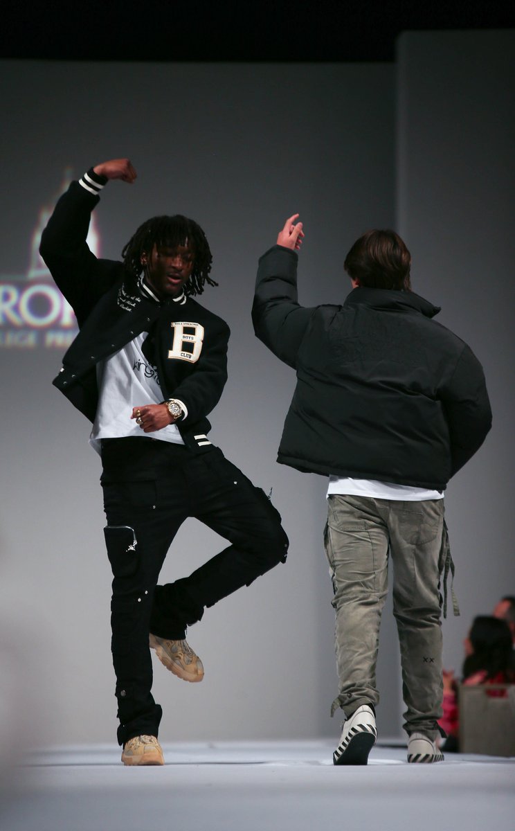 Strike pose, there's nothing to it. Let's hear it for the Brophy Class of '24 boys on the runway at this year's Fashion Show! #brothersinfaith Check out the album! Photos: Jake Kelly '09 flickr.com/photos/brophy_…