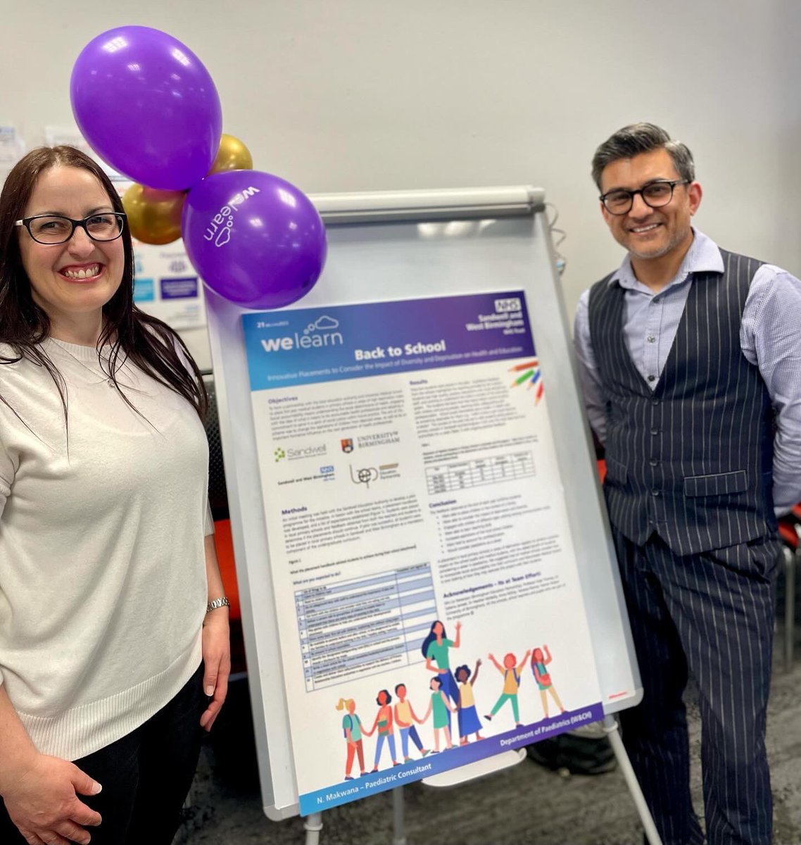 drnickmakwana's tweet image. Proud to have won the quality improvement prize @swbhnhs for our project placing medical students in primary schools in deprived areas to help them see the impact of deprivation and diversity on education and health, as well as improve aspirations of local children. It worked!