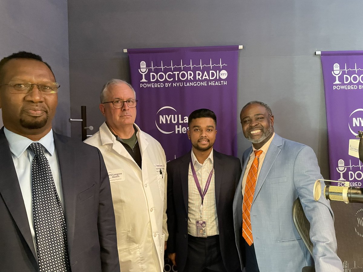 This past Monday we were on @nyudocs “Health Equity Now” radio show with Dr. Joseph Ravenell. First up was our Health Equity Speaker Series guest Dr. L. Ebony Boulware discussing #kidneyhealthmonth Next up was Dr. J. Thomas Roland discussing our Hearing Loss Program #healthequity