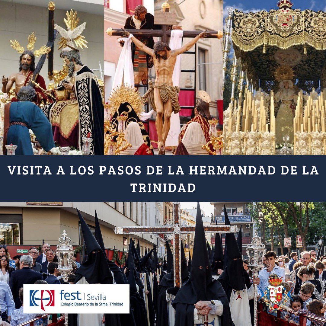 En los próximos días nuestro alumnado va a visitar los pasos de la <a href="/Hdad_Trinidad/">Hermandad de la Trinidad (OFICIAL)</a> . ¡Gracias por abrirnos las puertas de vuestra casa y de vuestro corazón de par en par!
#juntossomosinvencibles
