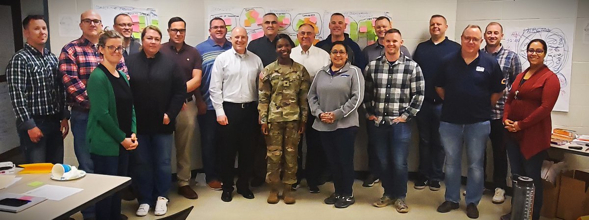 THE STRATEGIC EXECUTIONERS - Illinois National Guard and Iowa National Guard members engaged in the Strategic Solutions Group's Strategic Execution Course, March 4-8, at the Illinois Military Academy in Springfield, IL. They learned how to create and execute a Strategic Plan.