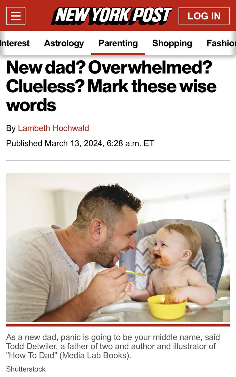 NYC Dads Group (@nycdadsgroup) on Twitter photo Proud to have contributed to this important <a href="/nypost/">New York Post</a> story by <a href="/LambethHochwald/">Lambeth Hochwald</a> sharing advice & anecdotes for New Dads:
nypost.com/2024/03/13/lif…
<a href="/ToddDetwiler/">Todd Detwiler</a> @GaryJohnBishop <a href="/lancesomerfeld/">Lance Somerfeld</a> @DougMoe Proud to have contributed to this important <a href="/nypost/">New York Post</a> story by <a href="/LambethHochwald/">Lambeth Hochwald</a> sharing advice & anecdotes for New Dads:
nypost.com/2024/03/13/lif…
<a href="/ToddDetwiler/">Todd Detwiler</a> @GaryJohnBishop <a href="/lancesomerfeld/">Lance Somerfeld</a> @DougMoe