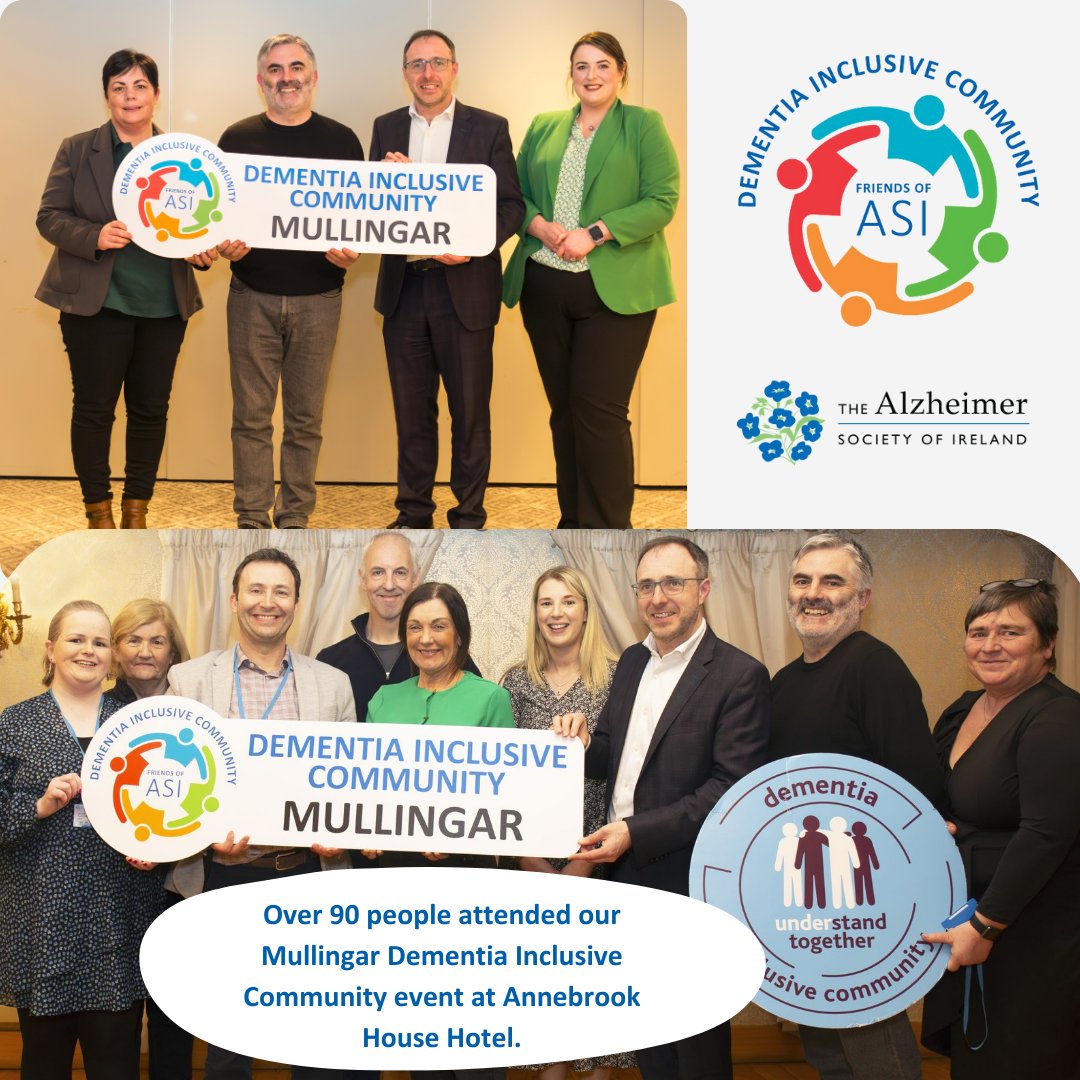 alzheimersocirl's tweet photo. From Minister @MaryButlerTD launching our Dungarvan Memory Café at Merrys – a project led by local #FriendsofASI – to Mullingar coming out in force for our local Dementia-Inclusive Community Event, February was all go for our Friends of ASI!
Check out what they’ve been up to! ↓ https://t.co/49qCol4Xw0