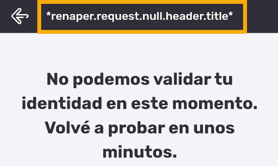 #ReNaPer, siendo eso, <a href="/renaper_ar/">RENAPER</a> 😡
Parece mentira que el Estado siga confiando y financiando sus sistemas y aplicaciones.
NUNCA funcionó y solo se utiliza para robar datos de todos los argentinos.
Siguen pasando los gobiernos, se esfuerzan en empeorar y lo logran😖