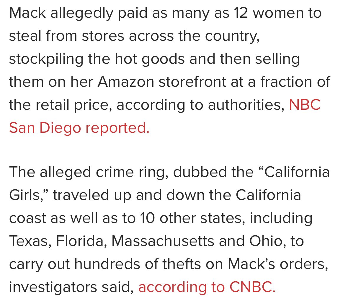 Waitaminute. You’re telling me that the increases in retail theft are not necessarily due to liberal pro-crime politicians and doom loops but instead the ability to safely and efficiently fence stolen goods through Amazon????