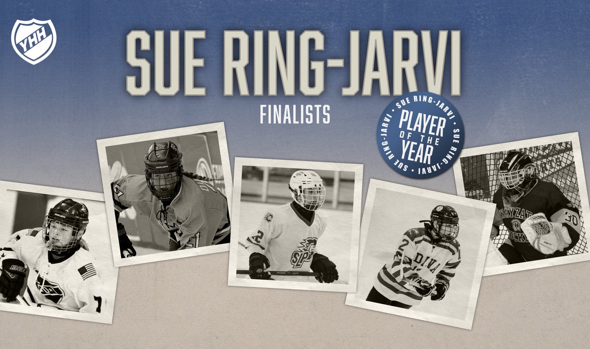 2024 Sue Ring-Jarvi Award Finalists 

One 15A player and four 12A players make up this year's list of finalists, including a player who plays goaltender and defense. 

STORY LINK >>> bit.ly/3Pl7EnY