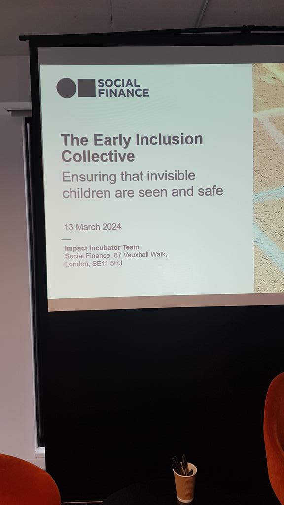 After Ofsted decided to shine a ray of sunshine on our little corner of Camden @the_winch and force my absence at #AcevoFest,  I am looking forward to what this afternoon might bring at #EarlyInclusionCollective launch and a guest panel spot for @JahnineDavis @socfinuk